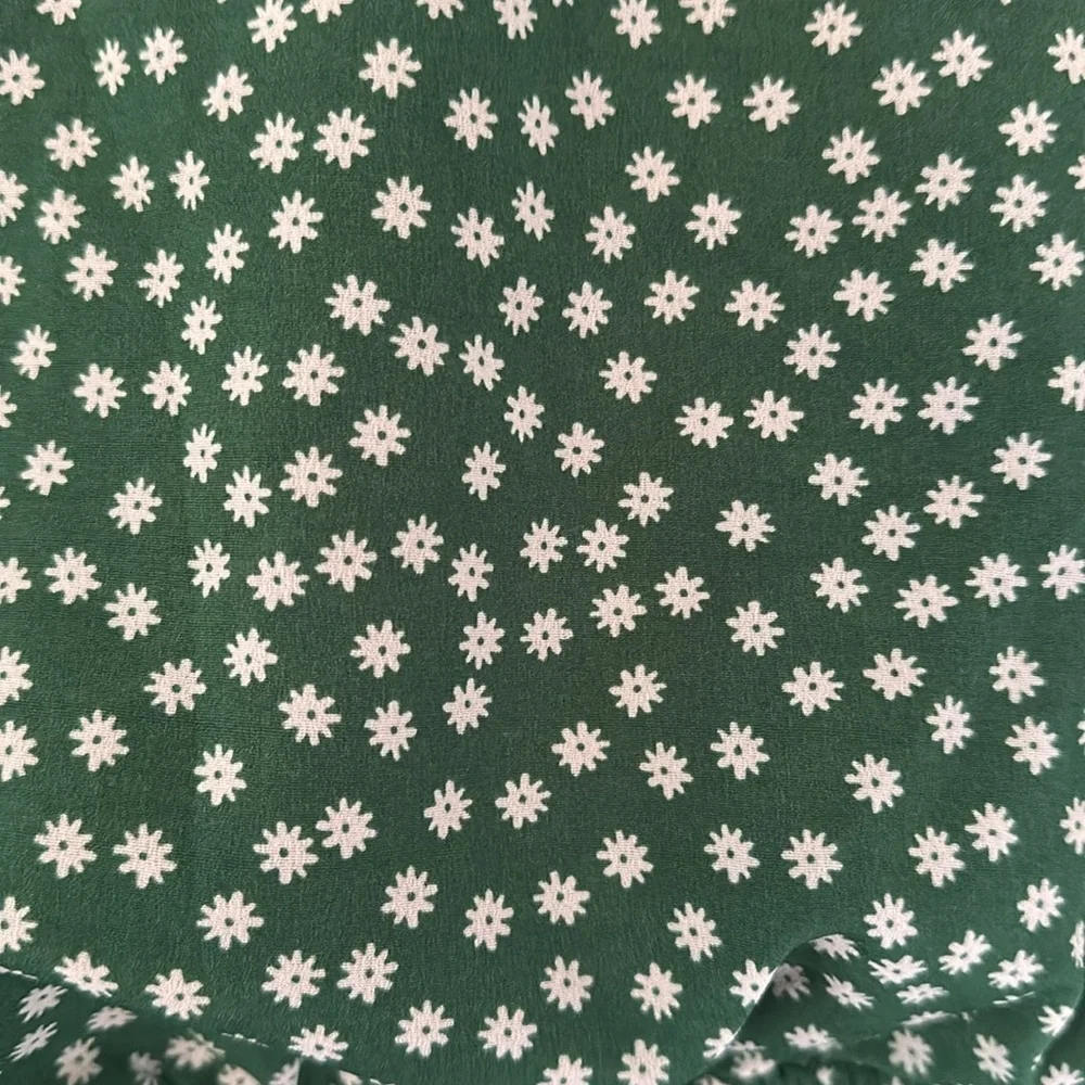 Green and white flouncy sundress - Picture 4 of 4